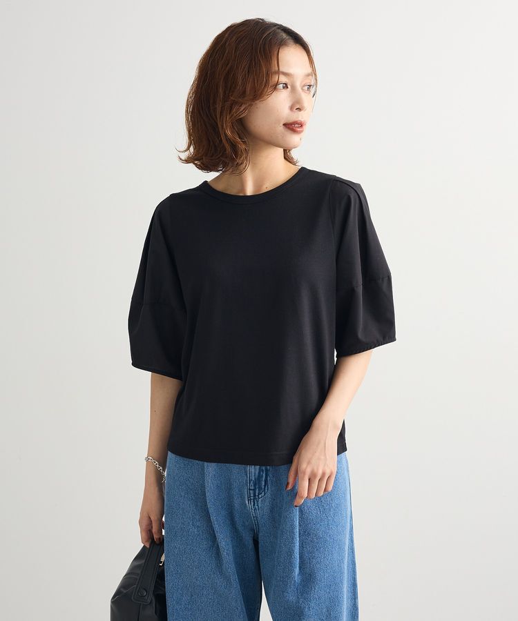 Green Parks「・ELENCARE DUE バックZIPハイブリットT」|Tシャツ・カットソー|