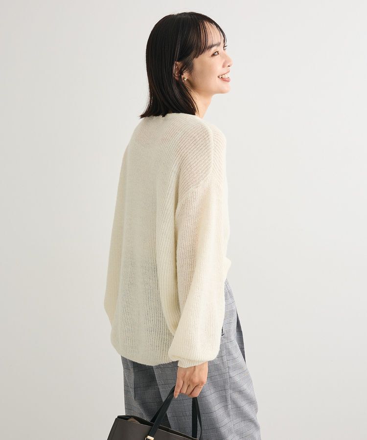 Green Parks「シアーゆったりニットプルオーバー」|ニット・セーター|