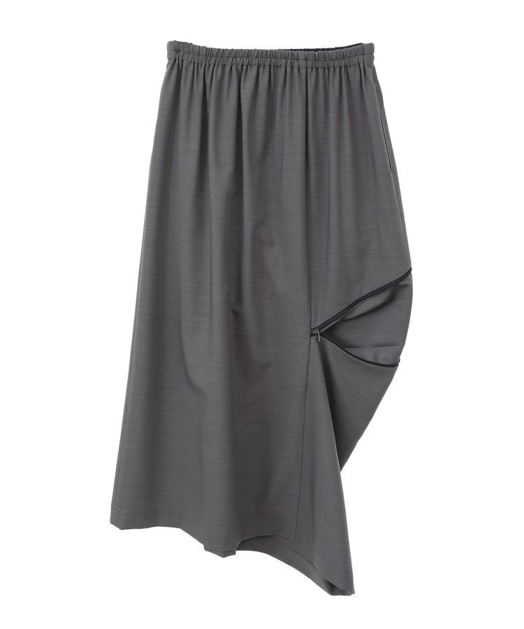 Editt by YECCA VECCA「ZIPデザインアシメスカート」|スカート|