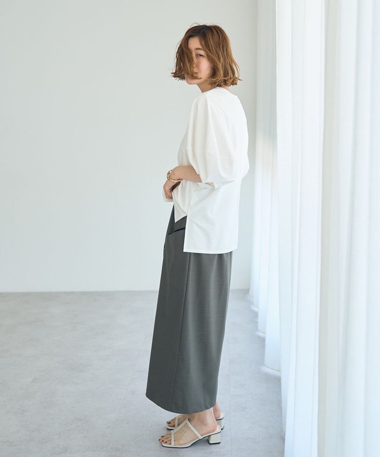 Editt by YECCA VECCA「ZIPデザインアシメスカート」|スカート|