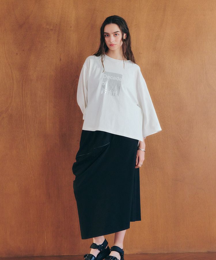 Editt by YECCA VECCA「ZIPデザインアシメスカート」|スカート|