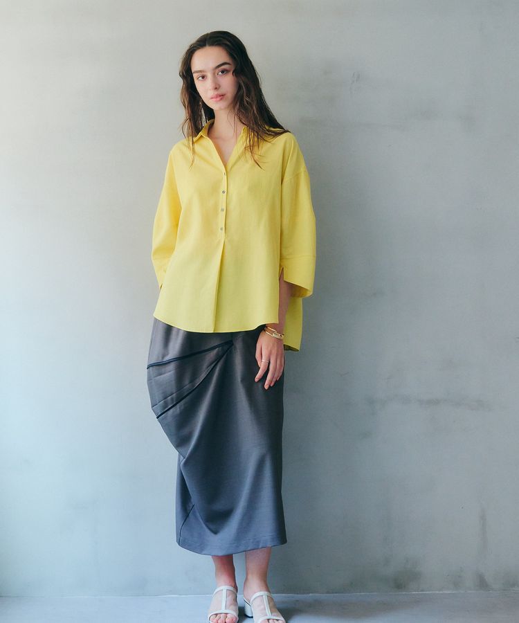 Editt by YECCA VECCA「ZIPデザインアシメスカート」|スカート|