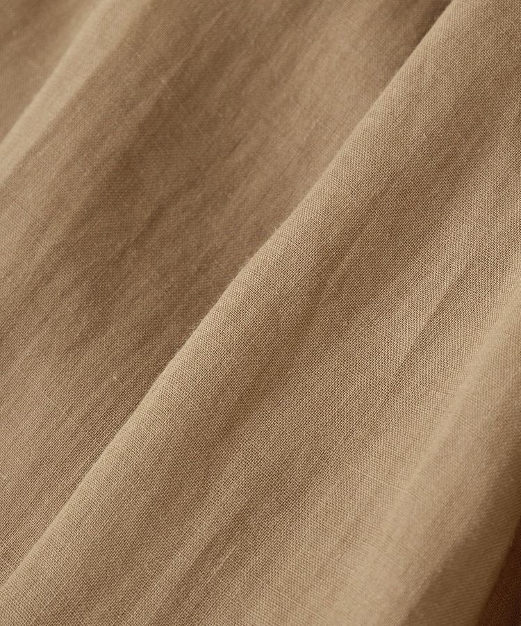 GARAGE OF GOOD CLOTHING「リネンギャザーボリュームスカート」|フレア|