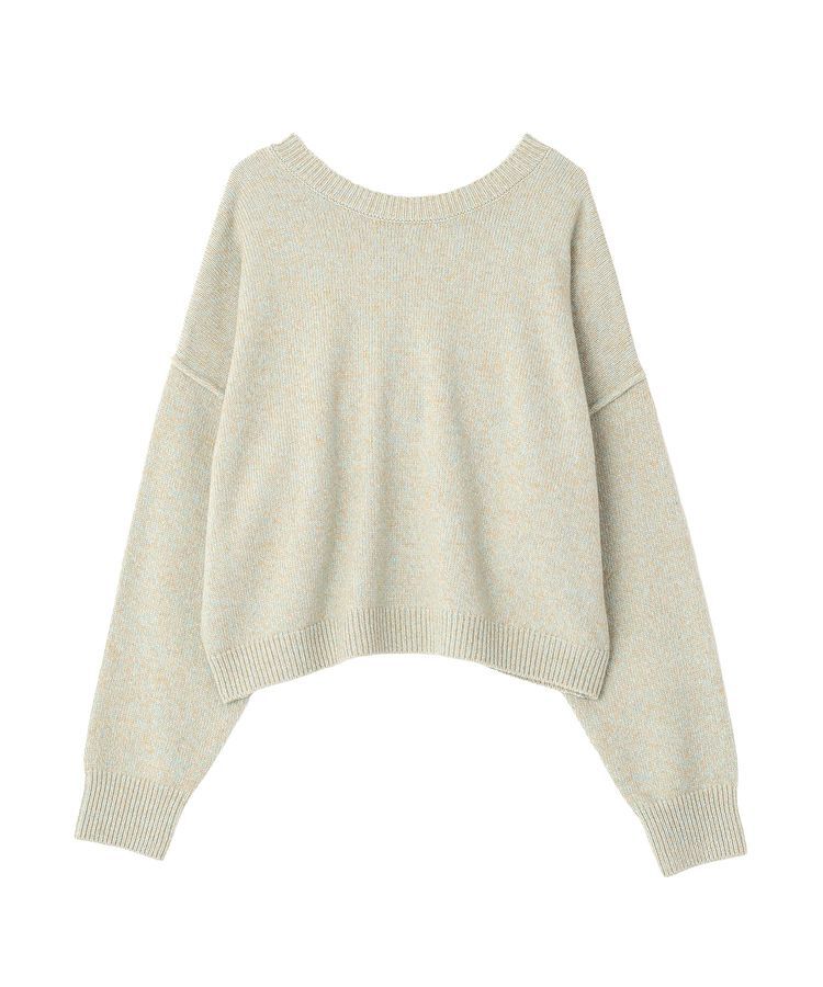 GARAGE OF GOOD CLOTHING「ミックスヤーンショートニットプルオーバー」|ニット・セーター|