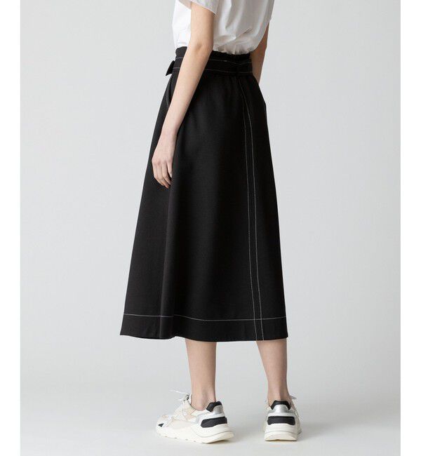 allureville「リノツイルステッチフレアースカート」|フレア|