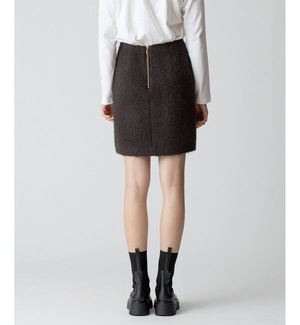 allureville「モヘヤシャギーミニスカート」|スカート|