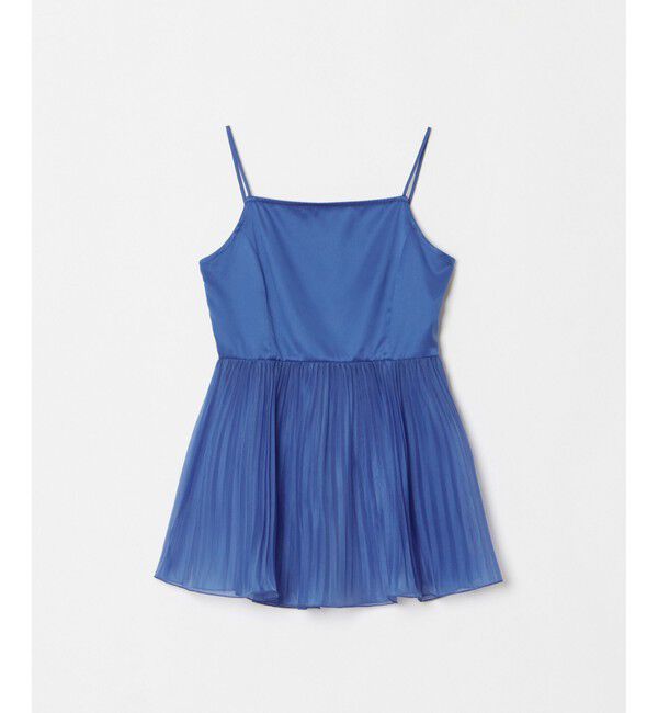 allureville「セットシアーペプラムプルオーバー」|ニット・セーター|