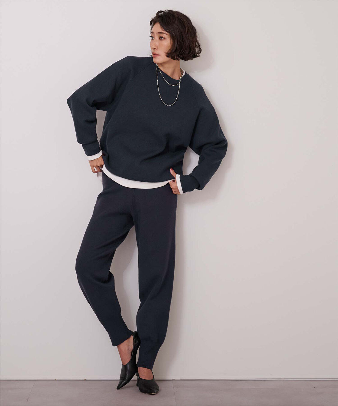 ur's「スウェットライクニット」|ニット・セーター|