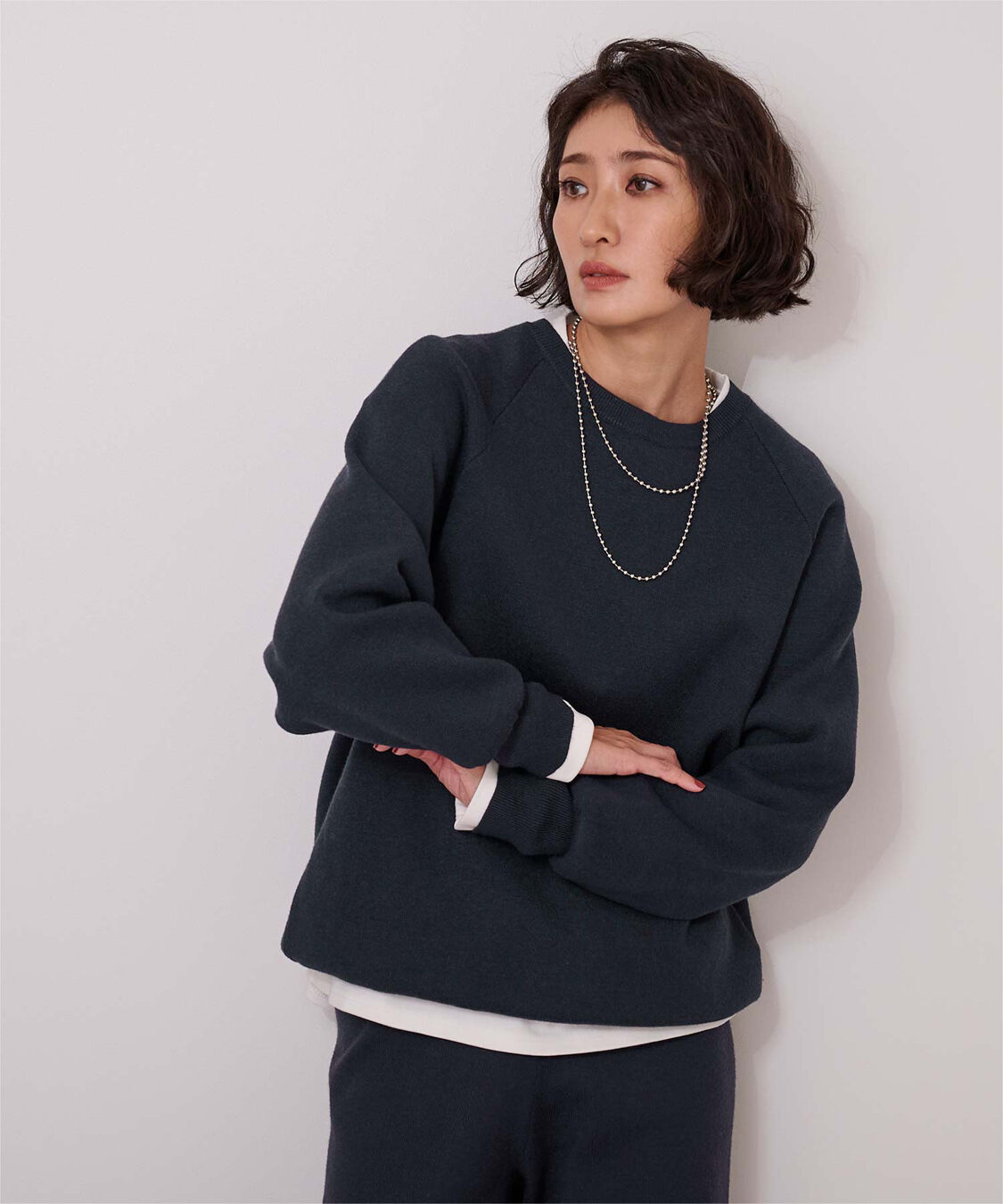 ur's「スウェットライクニット」|ニット・セーター|