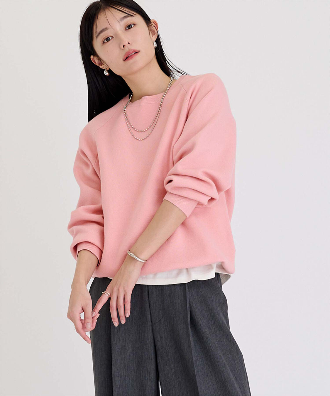 ur's「スウェットライクニット」|ニット・セーター|