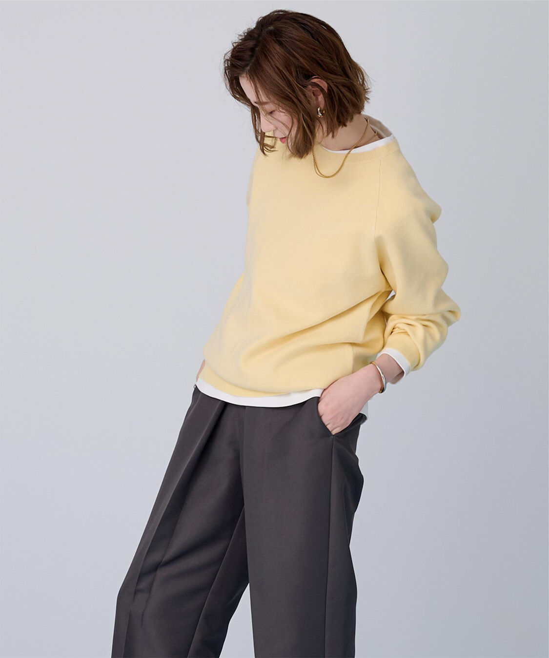 ur's「スウェットライクニット」|ニット・セーター|