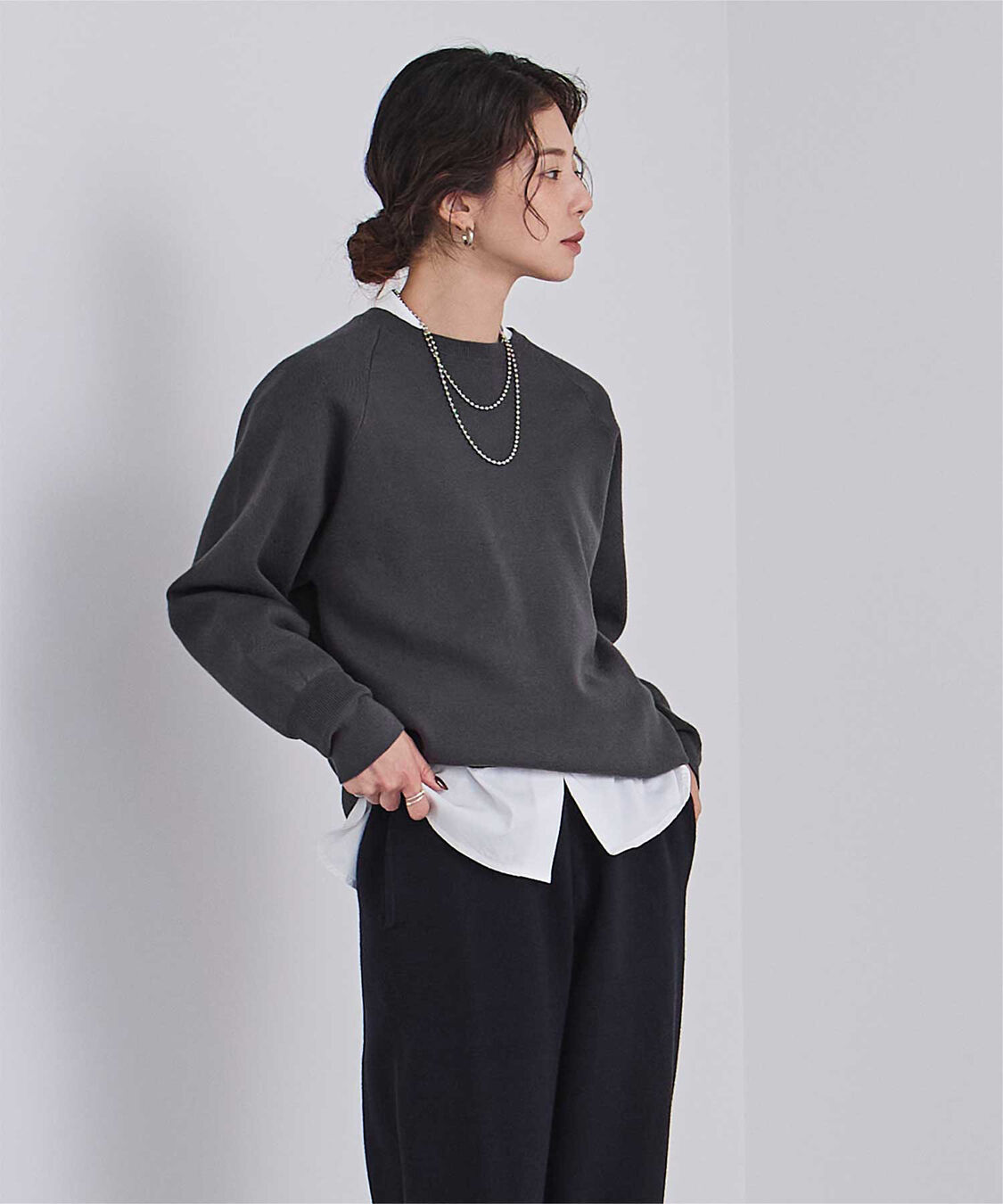 ur's「スウェットライクニット」|ニット・セーター|