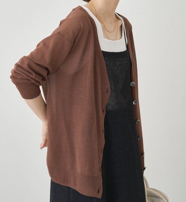  「【日焼け・冷房対策に◎】シアーカーディガン」|カーディガン|