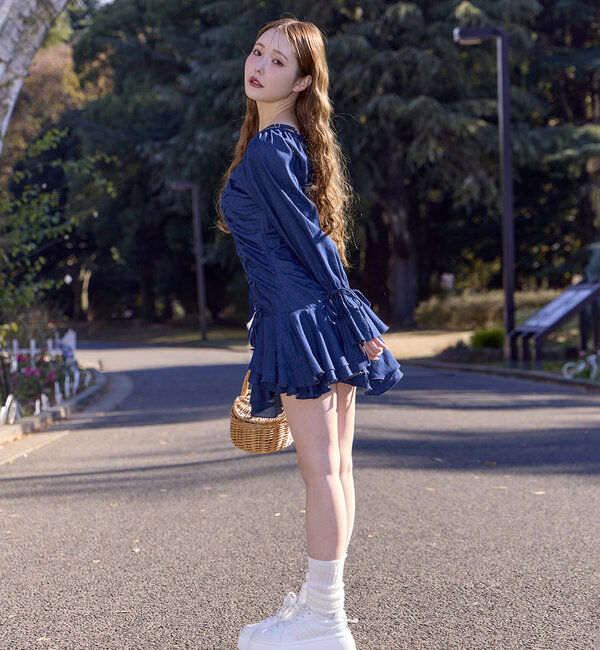  「0151130070【再入荷】リボンカスタムスニーカー」|その他|