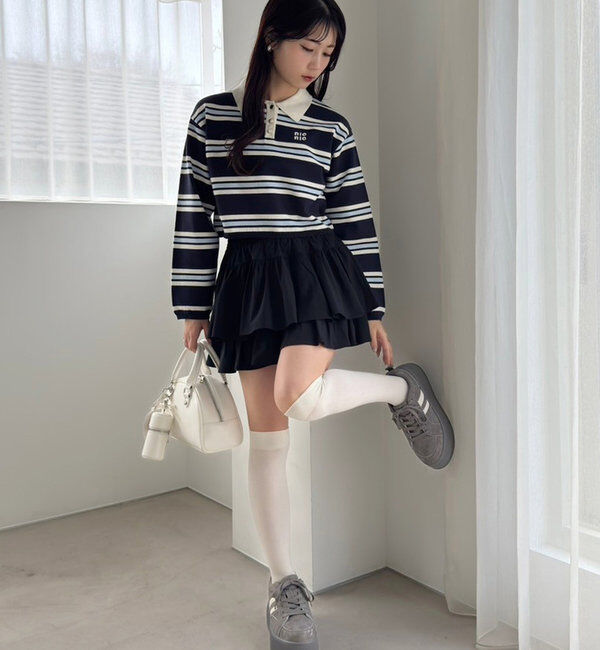  「0151130070【再入荷】リボンカスタムスニーカー」|その他|