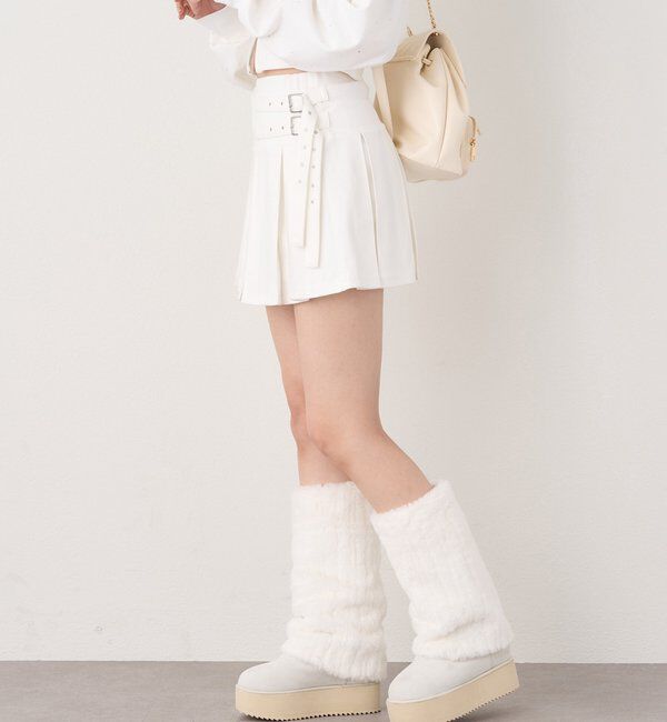  「カットミニスカート」|スカート|