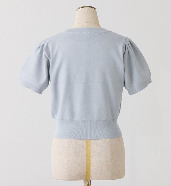  「ロゴビジューニット」|ニット・セーター|