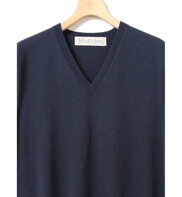 MidiUmi「MidiUmi ハイローVネックベスト」|ベスト・ジレ|