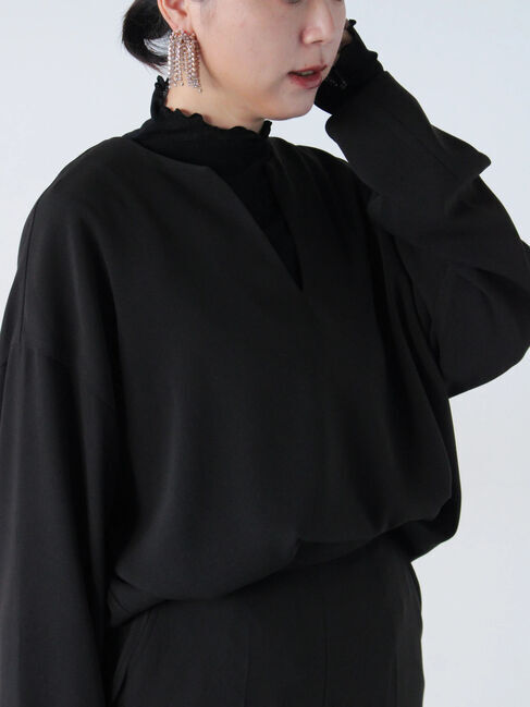 sm2rhythm「【セレモニーアイテム】ジョーゼットブラウス(セットアップ可)」|シャツ・ブラウス|