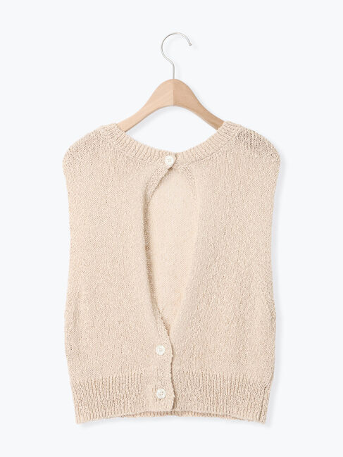 Samansa Mos2「スラブ前後2WAYベスト」|ダウンベスト・ベスト|