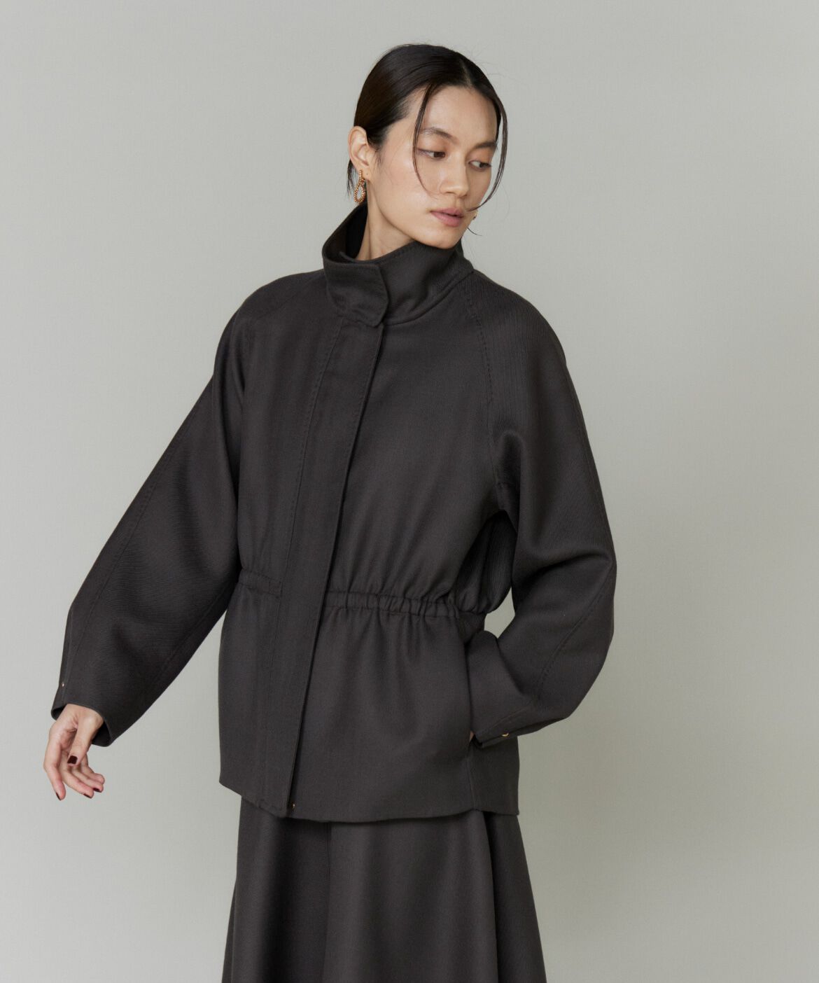 la veille by SUPERIOR CLOSET「ウエストギャザーブルゾン」|その他|