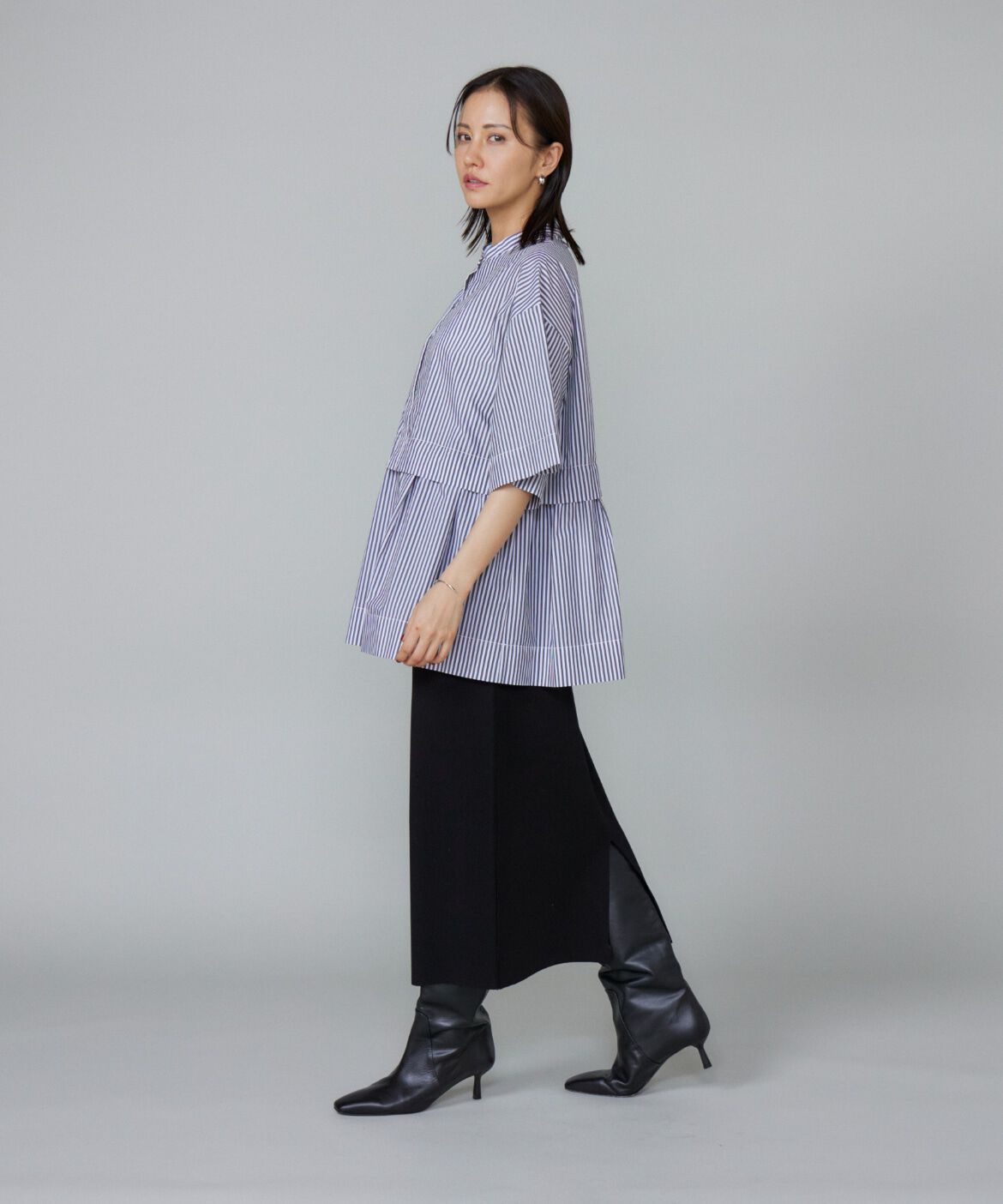 Le Souk「《大きいサイズ》ティアードブラウス」|シャツ・ブラウス|