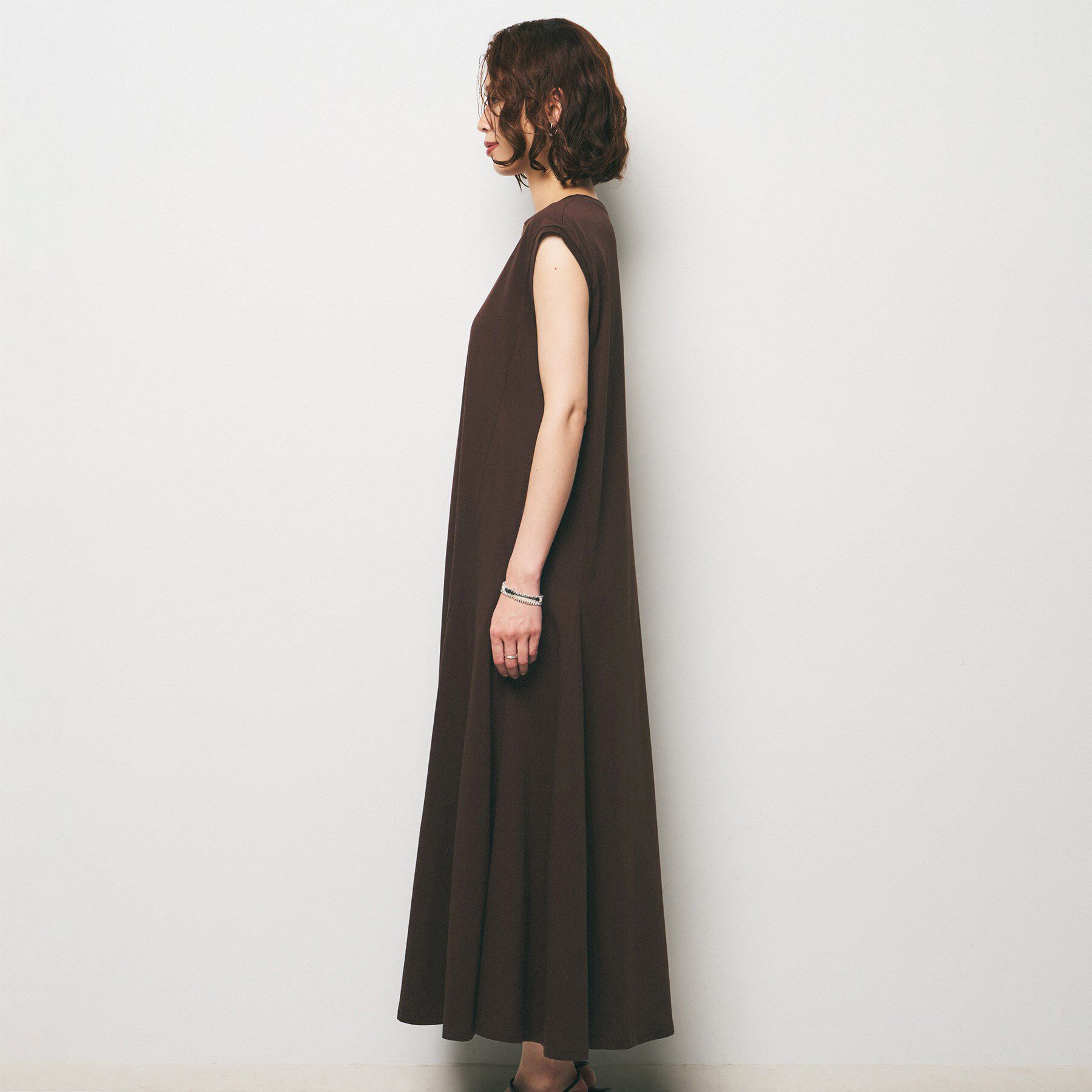 UNTITLED「【Audrey and John Wad】ダブルシルケット天竺ワンピース」|ワンピース|