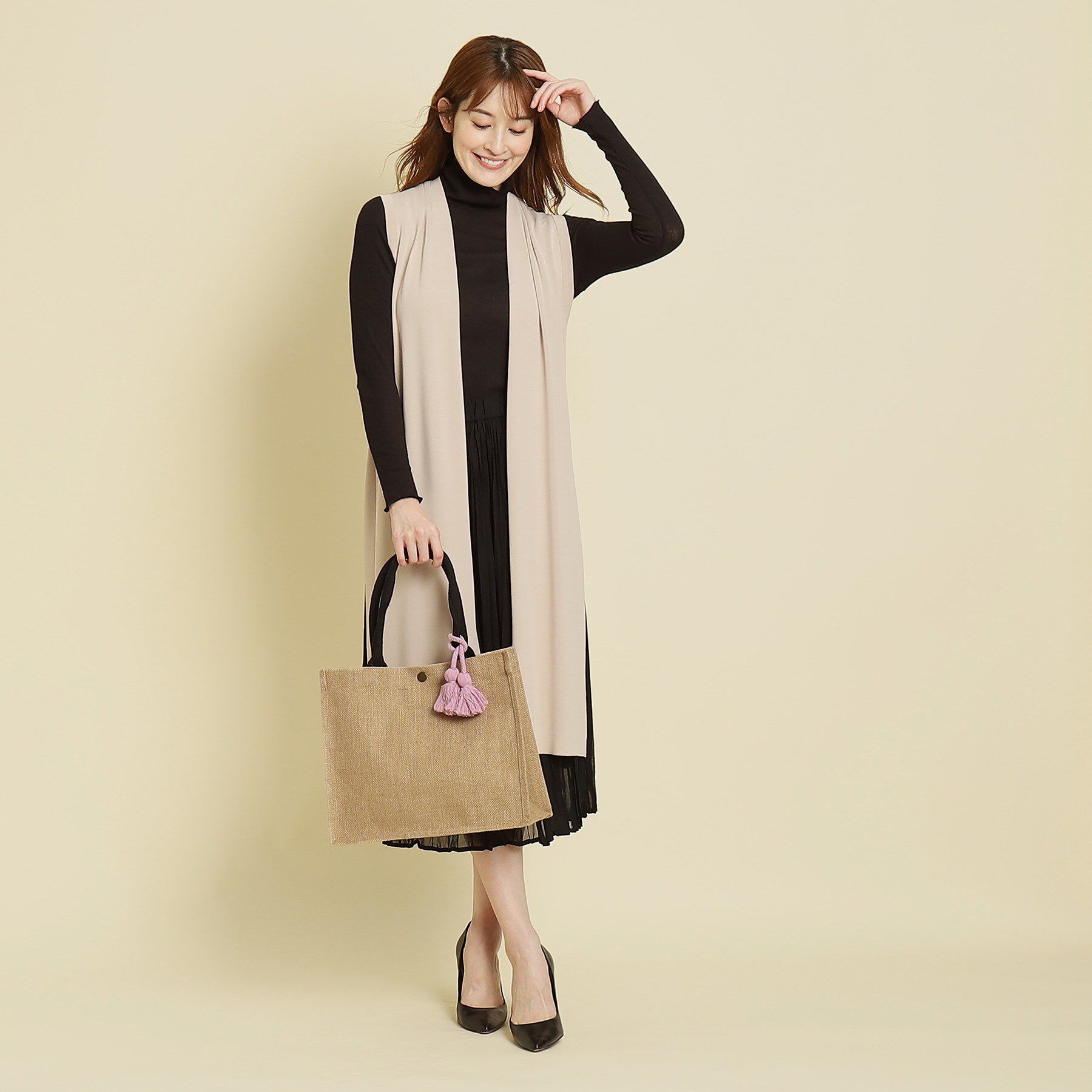 COUP DE CHANCE「【サスティナブル／A4サイズ収納・マチたっぷり】アニマル／プレーンエコバッグ」|トートバッグ|