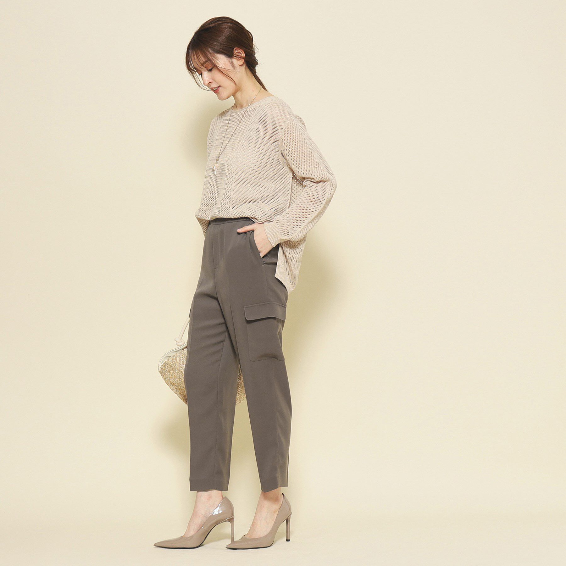 COUP DE CHANCE「【洗える／ゴム仕様】サイドポケット付きパンツ」|その他|