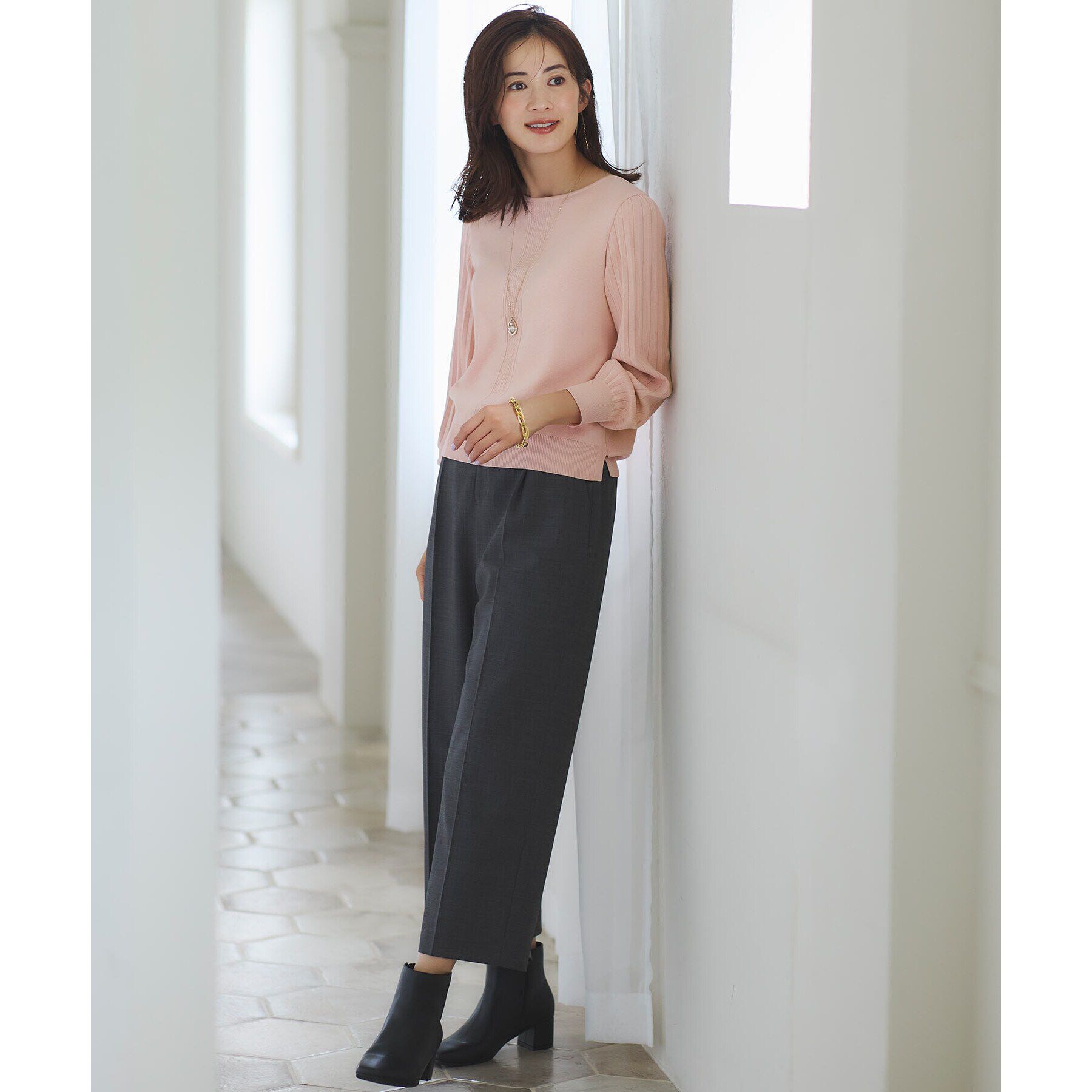 Reflect「【手洗い可】スタイルアップワイドパンツ」|その他|