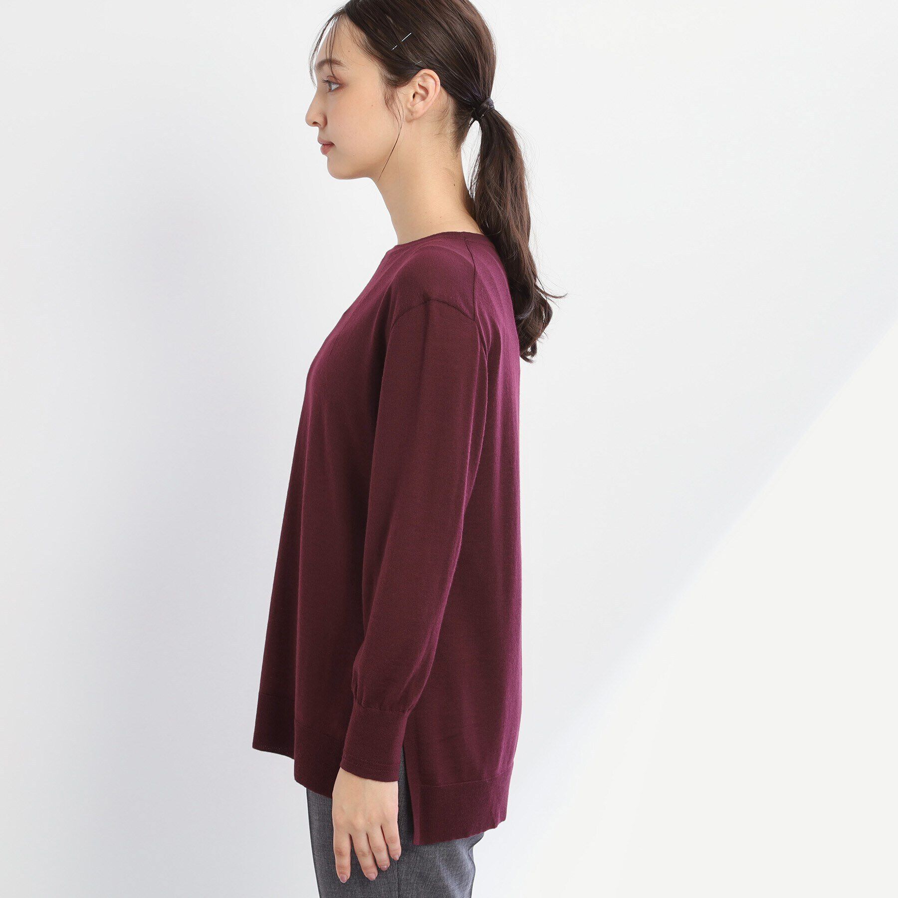 Reflect「【アンサンブル可能】きれいめベーシックニット」|ニット・セーター|