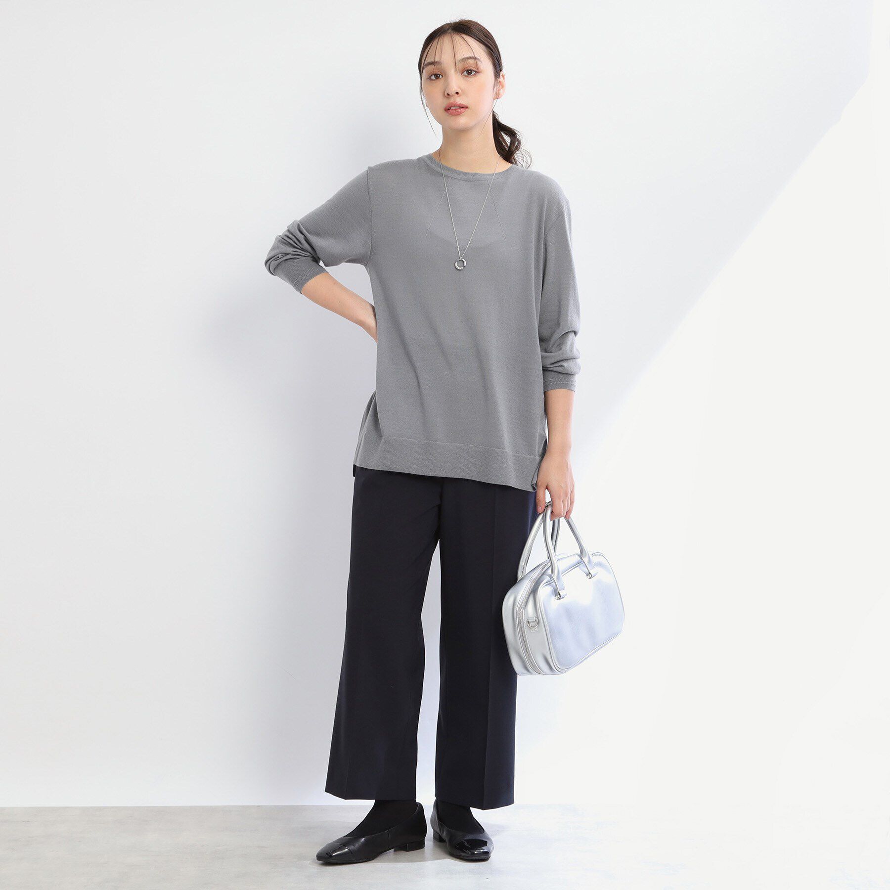 Reflect「【アンサンブル可能】きれいめベーシックニット」|ニット・セーター|