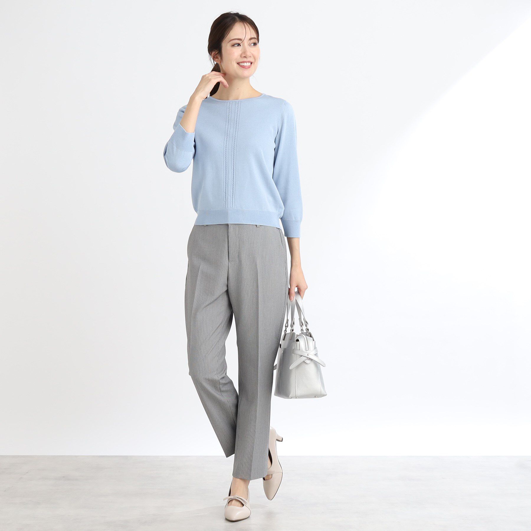 Reflect「【夏SALE／WEB限定カラーあり／アンサンブル可】プルオーバーニット」|ニット・セーター|