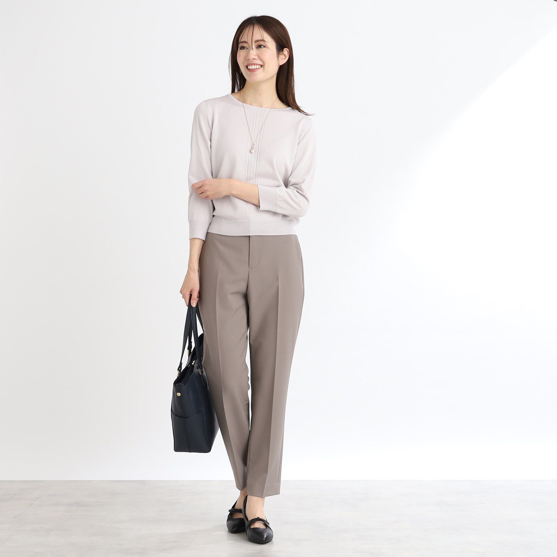 Reflect「【夏SALE／WEB限定カラーあり／アンサンブル可】プルオーバーニット」|ニット・セーター|