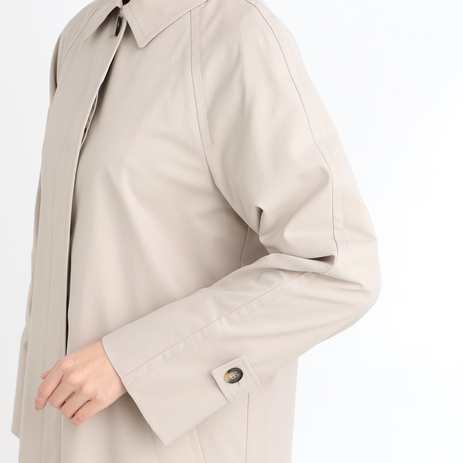 Reflect「【撥水】ストレッチステンカラーコート」|ステンカラーコート|