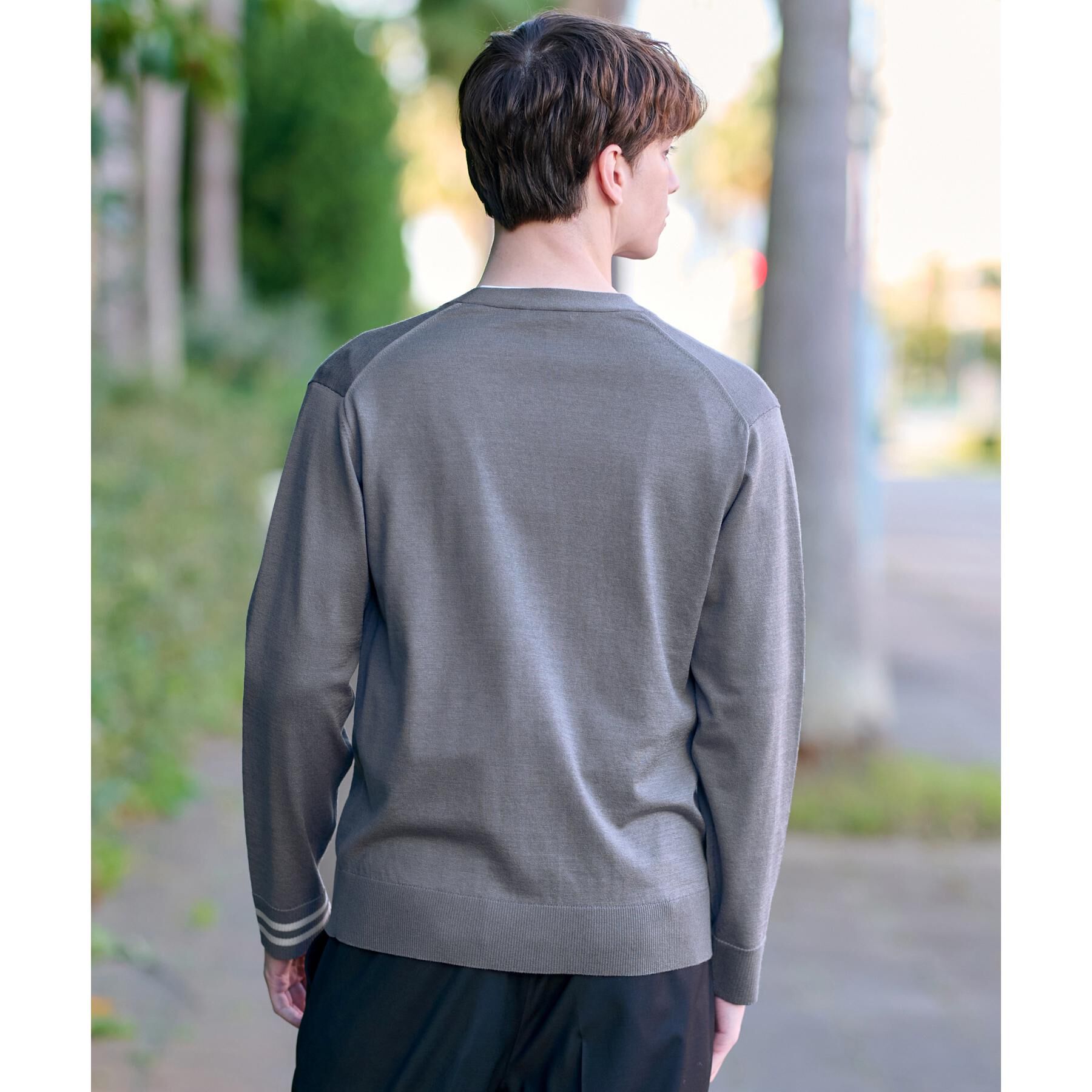 DRESSTERIOR「スリーブライン スプリングカーディガン」|カーディガン|