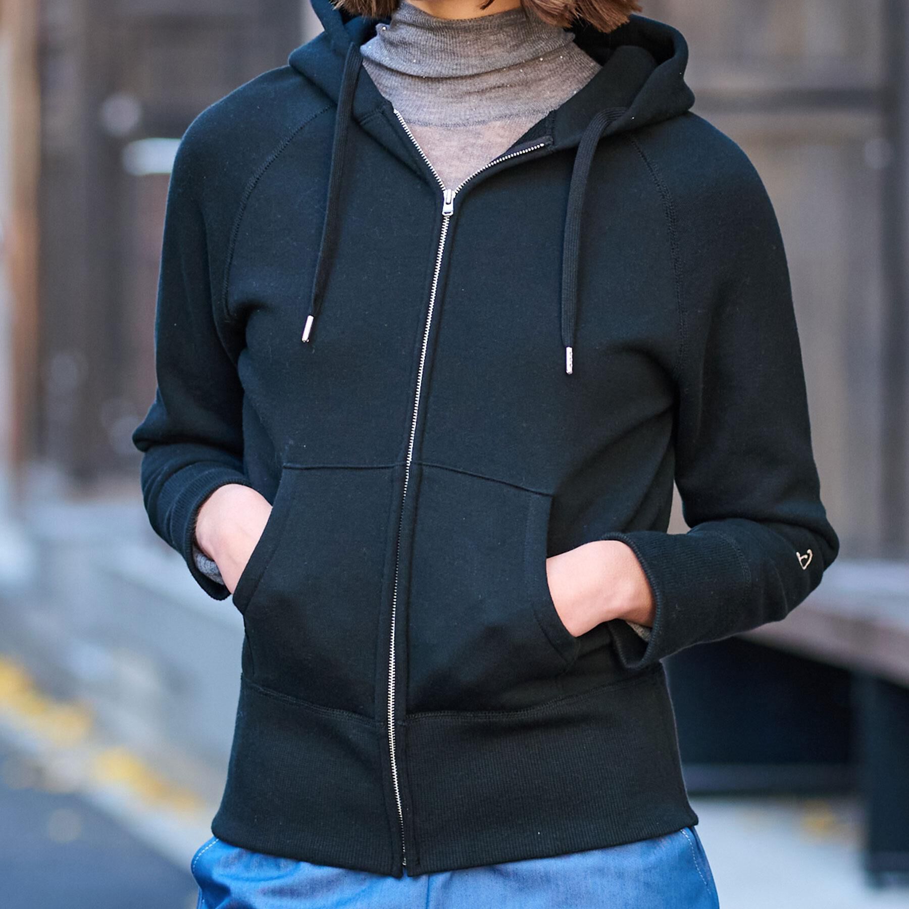 DRESSTERIOR「【NEWカラーあり】ライト裏毛ジップアップパーカ」|パーカー|