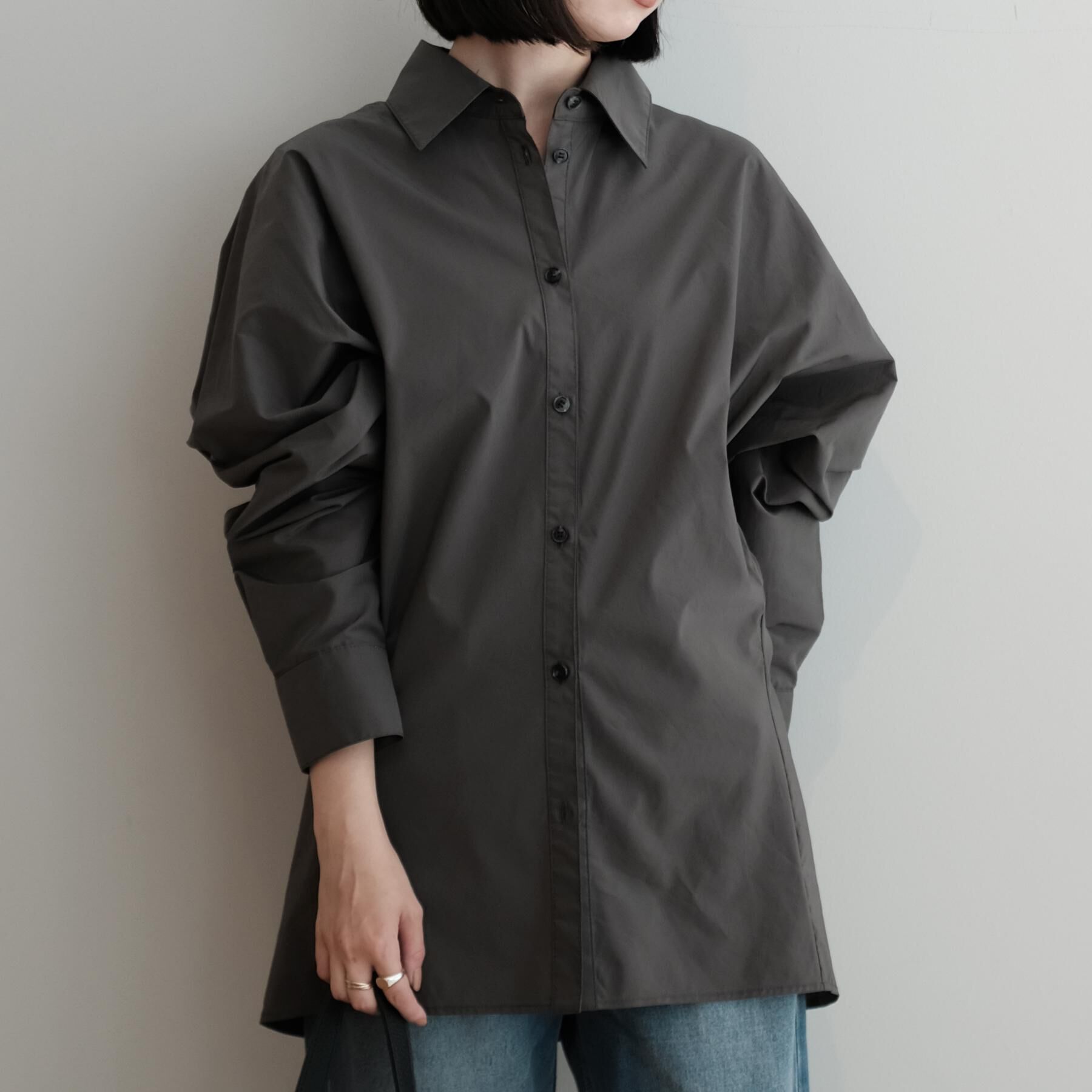 DRESSTERIOR「provoke（プロヴォーク）【別注カラーあり】ウエストシェイプシャツ」|シャツ・ブラウス|