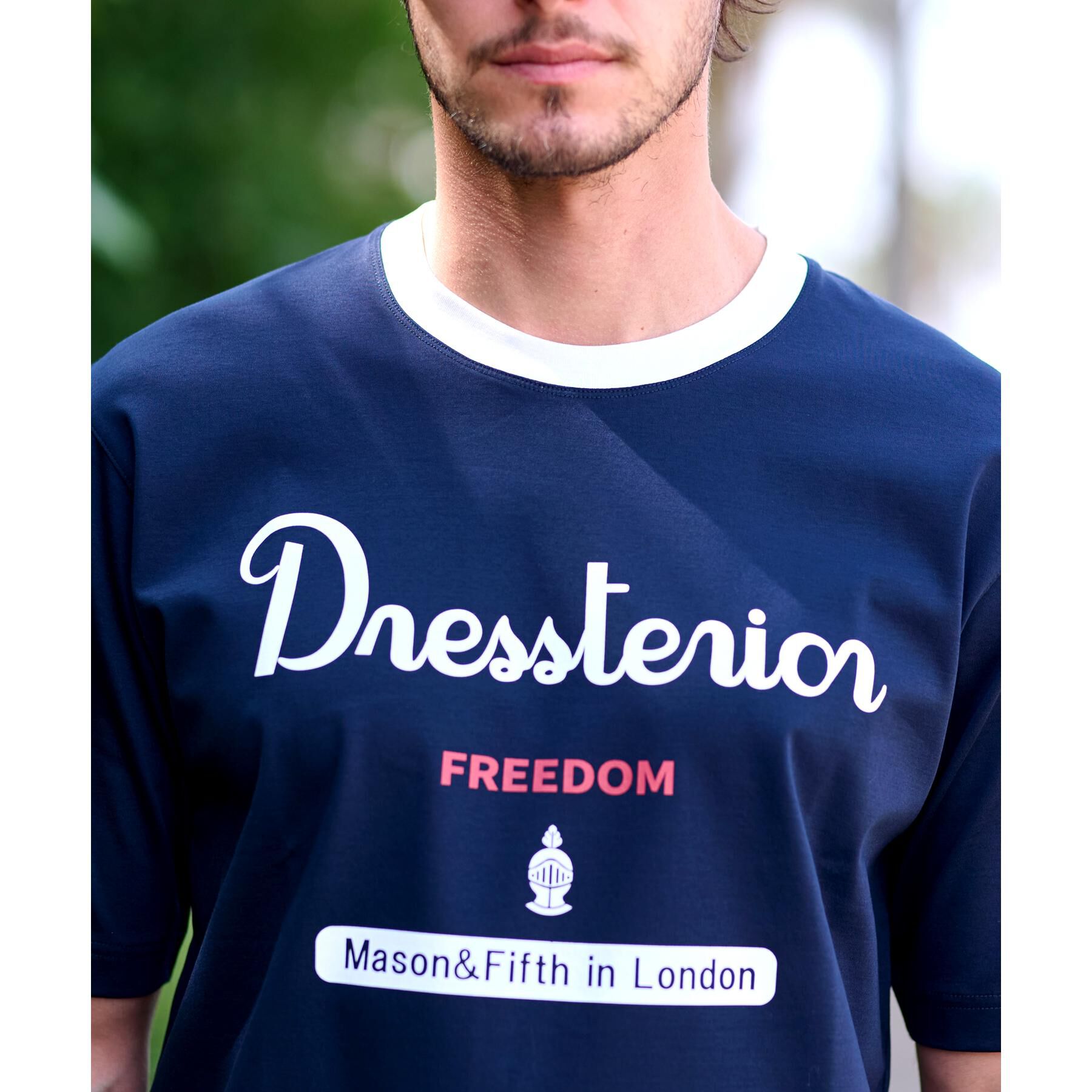 DRESSTERIOR「【接触冷感/抗菌防臭/消臭】ICE CLEAR COTTON ロゴT」|Tシャツ・カットソー|