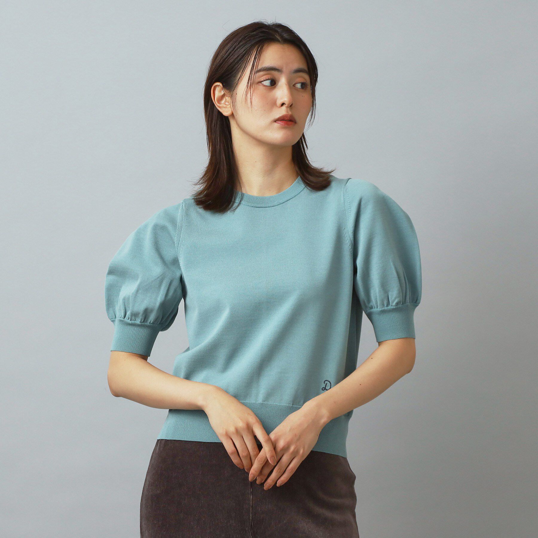 DRESSTERIOR「パフスリーブニット」|ニット・セーター|