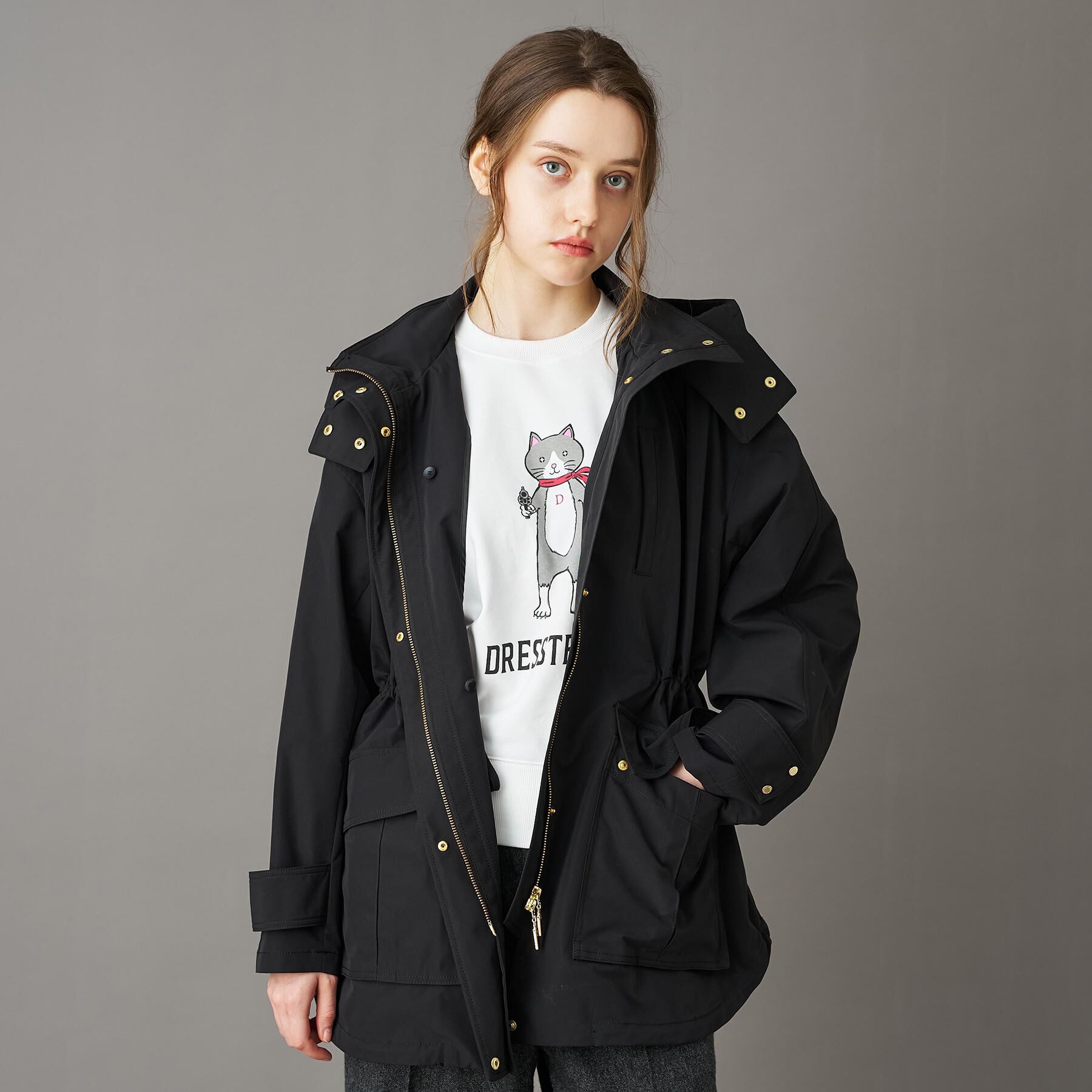 DRESSTERIOR「4WAYレインワークブルゾン」|ブルゾン・スタジャン|