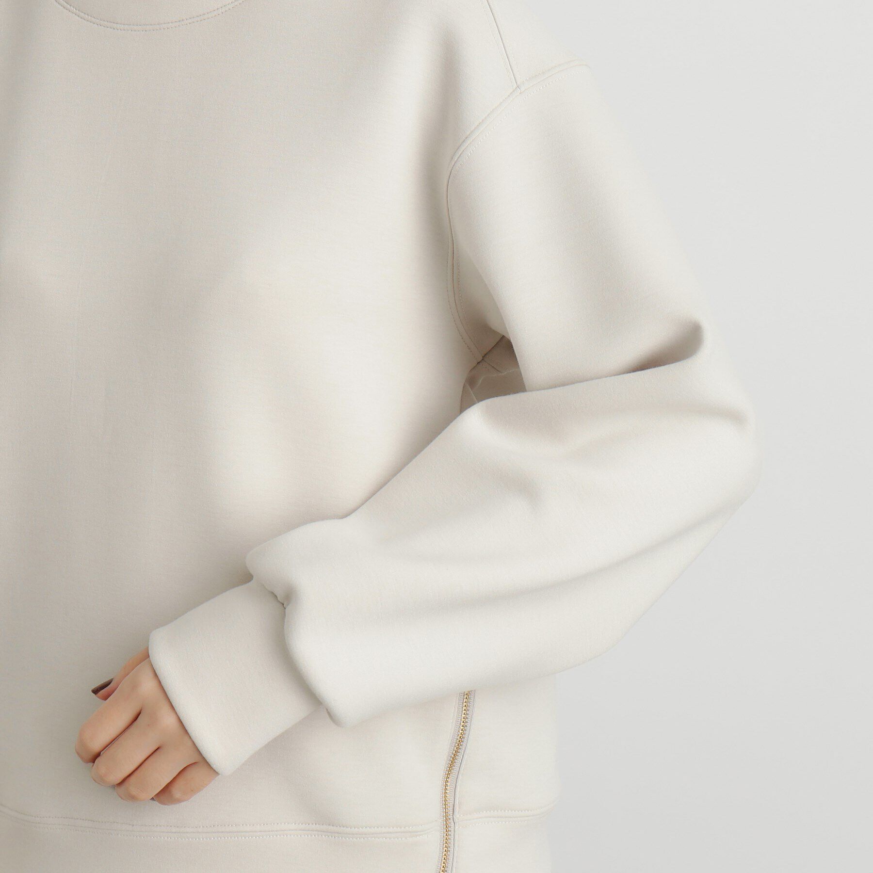 grove「メタルサイドジッププルオーバー」|Tシャツ・カットソー|