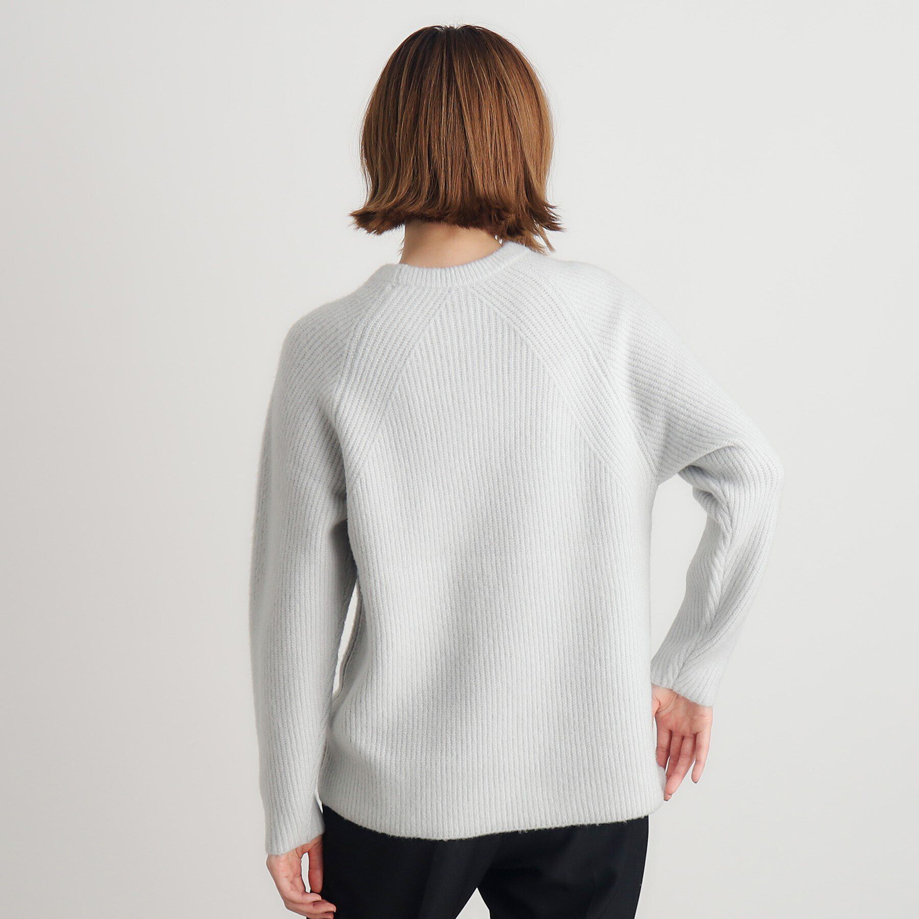 grove「クルーネック畔プルオーバー【洗える】」|ニット・セーター|