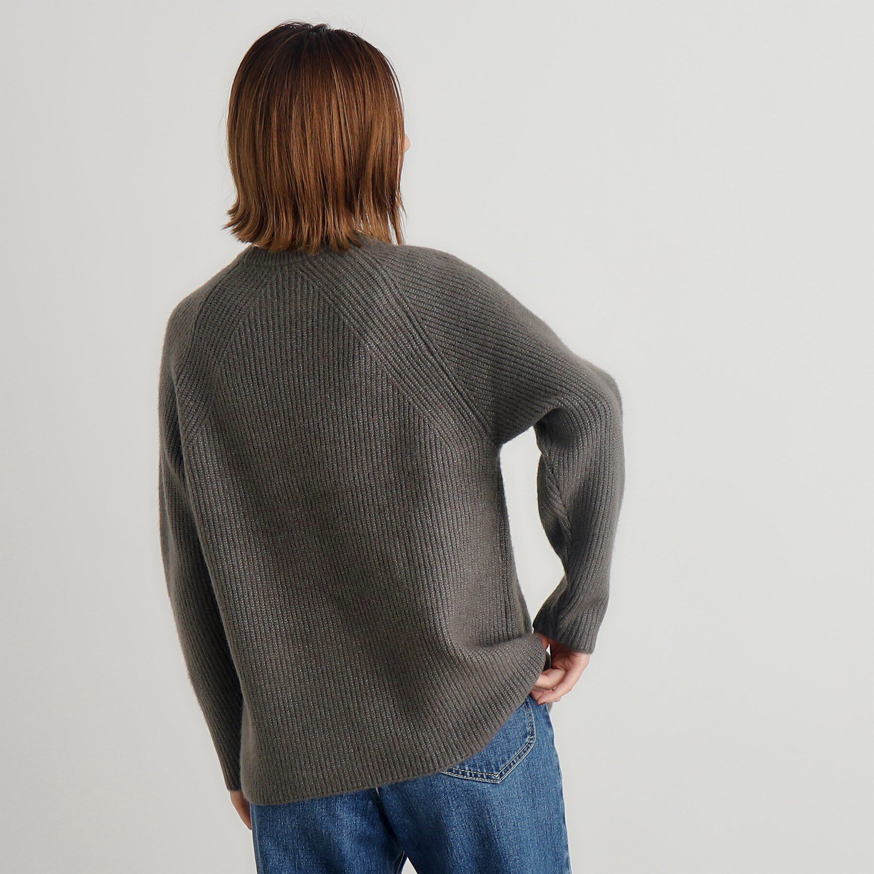 grove「クルーネック畔プルオーバー【洗える】」|ニット・セーター|