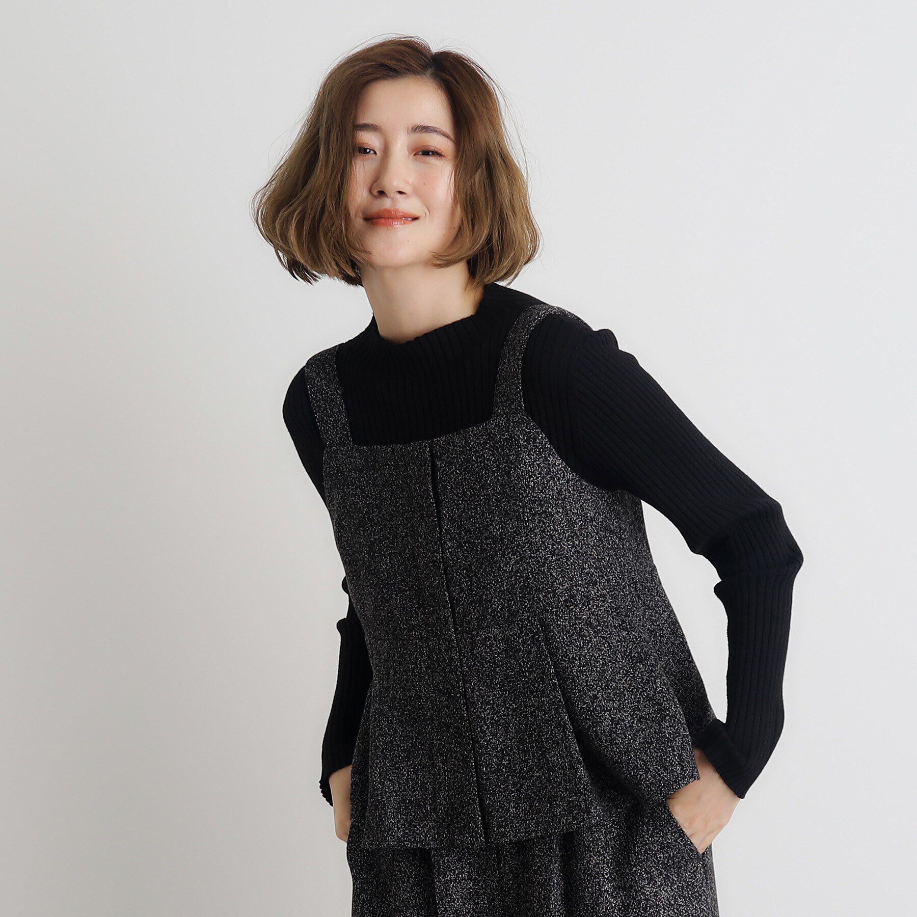 grove「大人気！待望のビスチェSET UP冬素材バージョン」|スーツ|