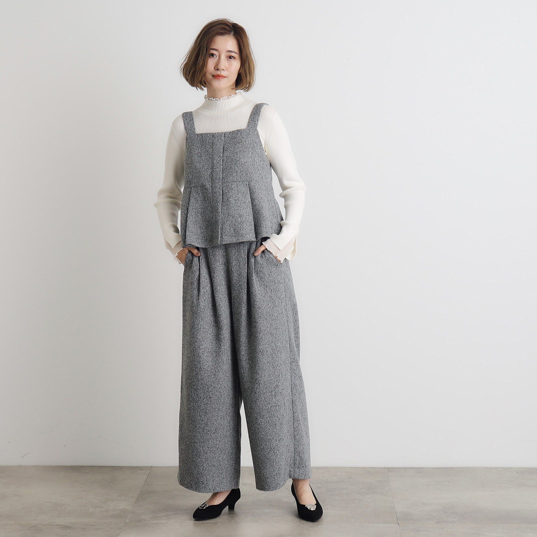 grove「大人気！待望のビスチェSET UP冬素材バージョン」|スーツ|