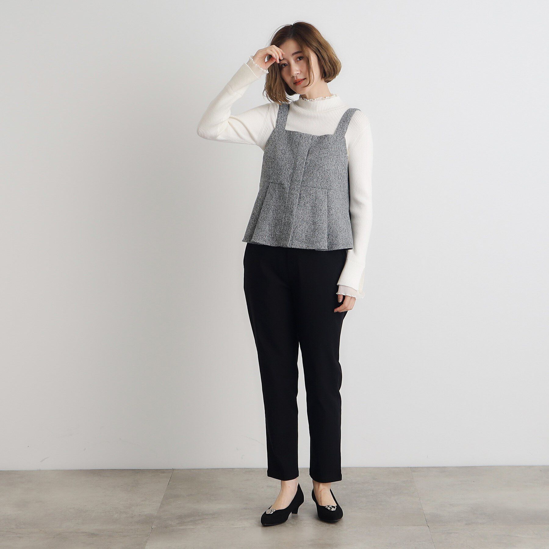 grove「大人気！待望のビスチェSET UP冬素材バージョン」|スーツ|