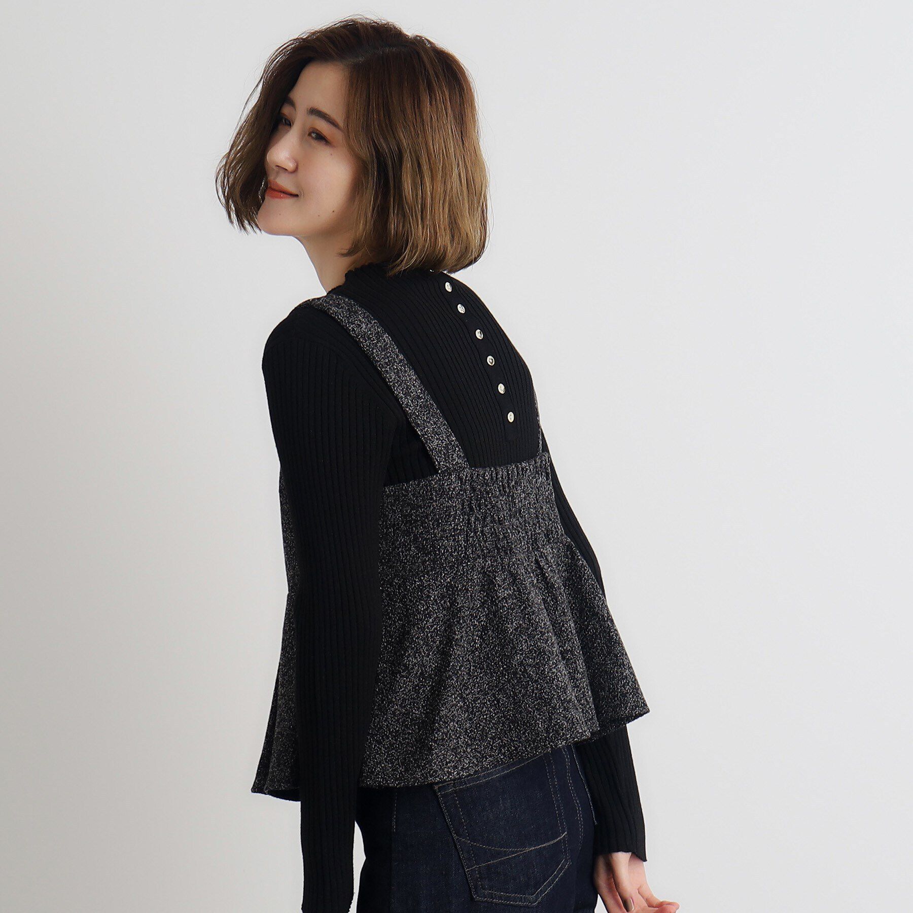 grove「大人気！待望のビスチェSET UP冬素材バージョン」|スーツ|