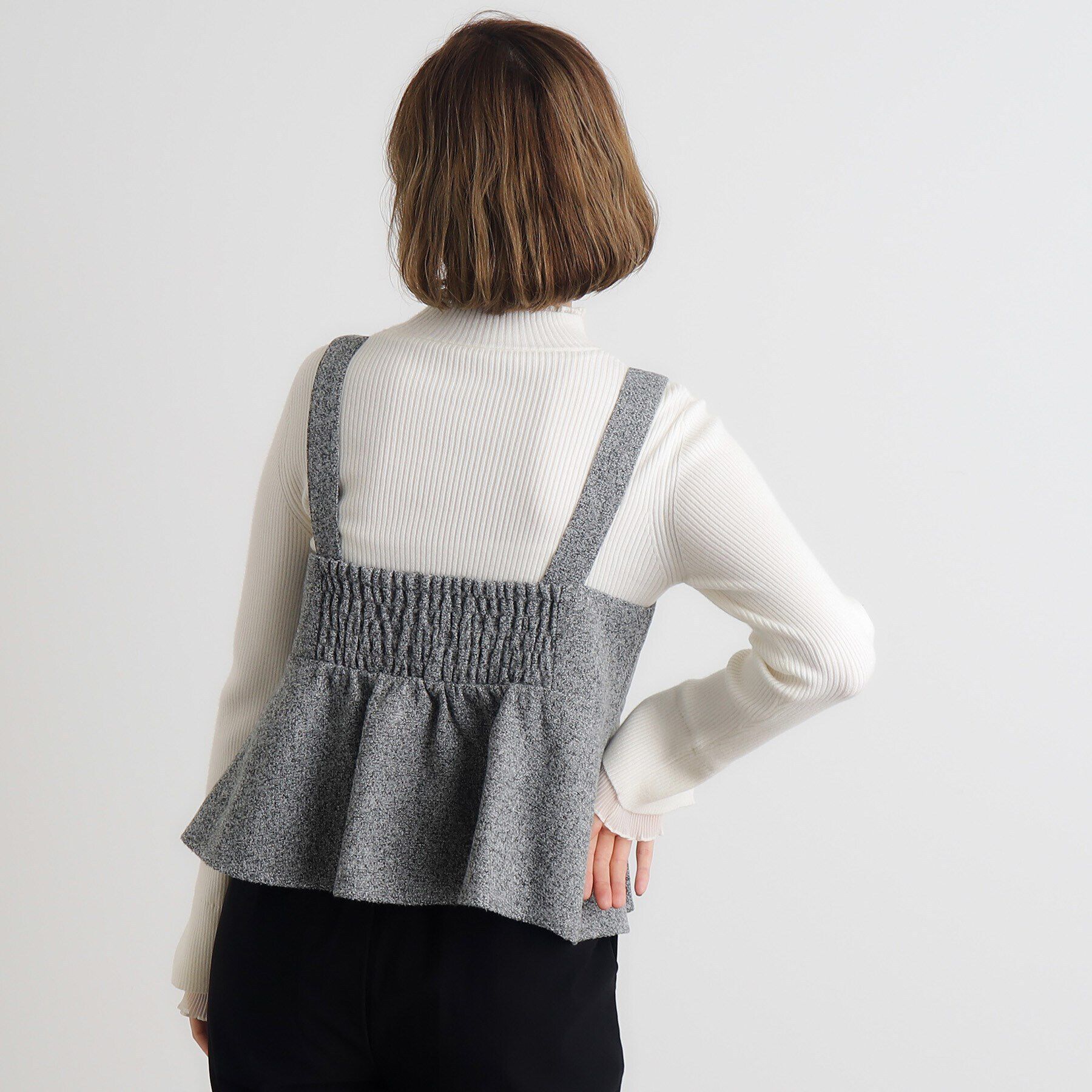 grove「大人気！待望のビスチェSET UP冬素材バージョン」|スーツ|