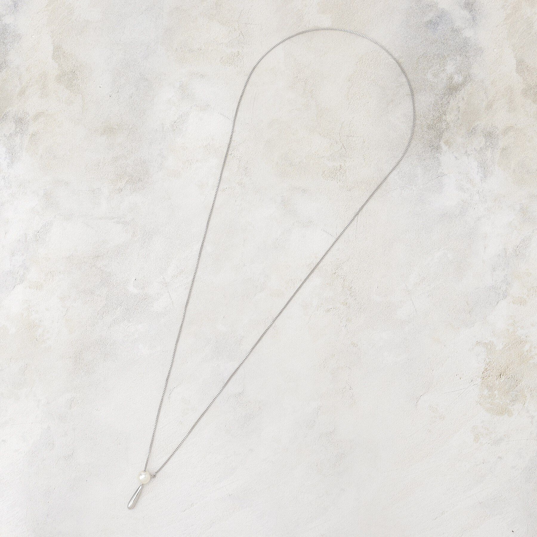 grove「パール調スライドネックレス」|ネックレス|